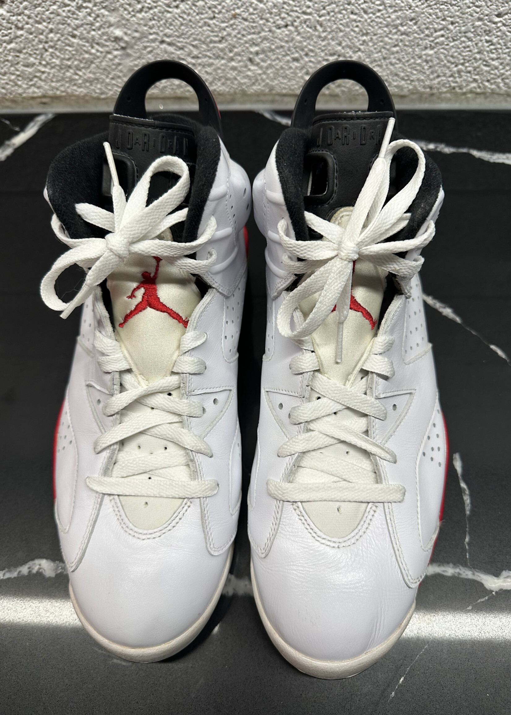 Jordan 6 White Varsity Red Masc 10.5