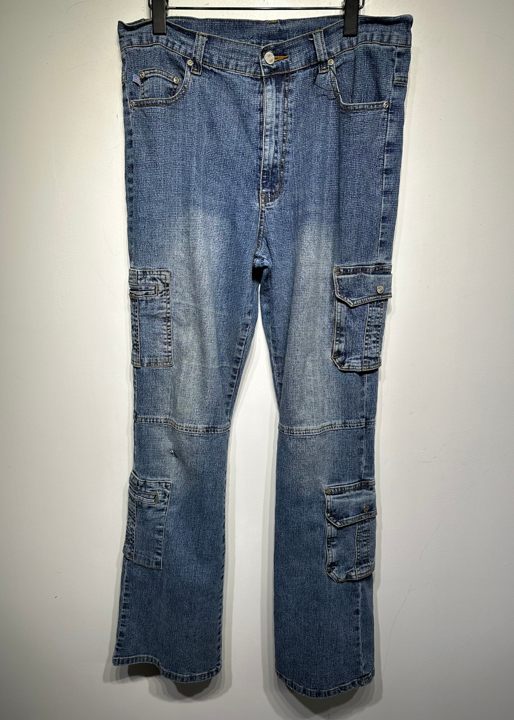 Apollo Whiskered Multi Pocket Cargo Pants 32" As Is