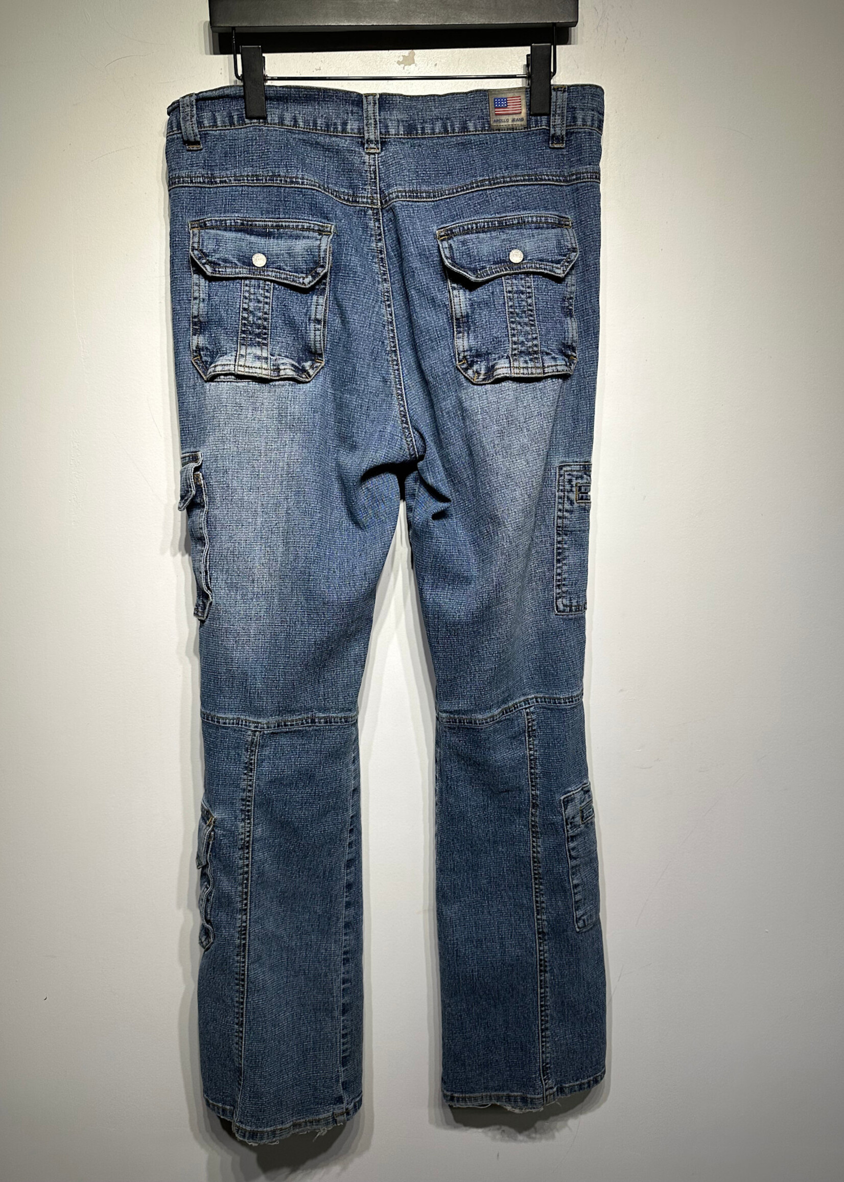 Apollo Whiskered Multi Pocket Cargo Pants 32" As Is