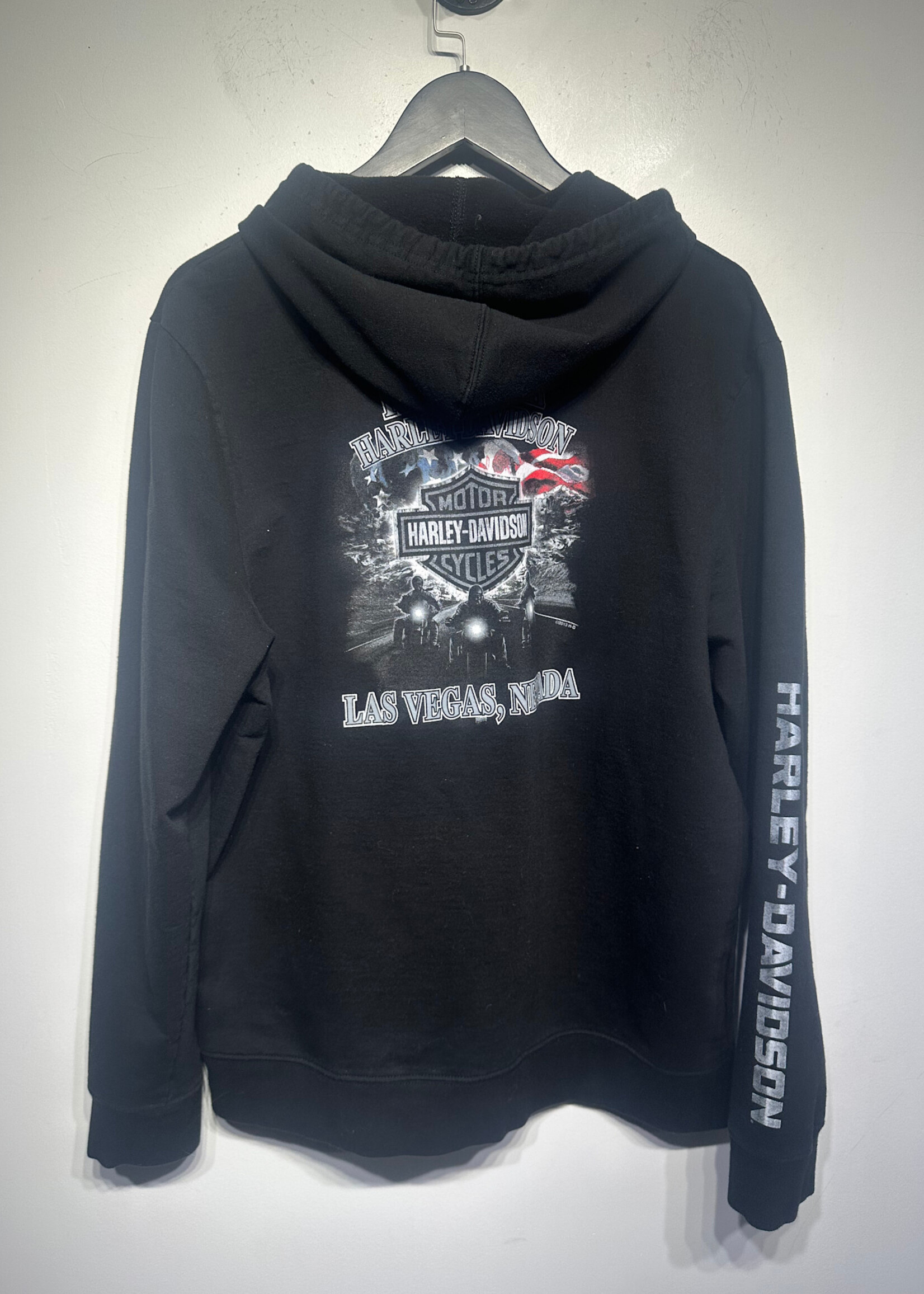 Harley Black Skull Jacket XL