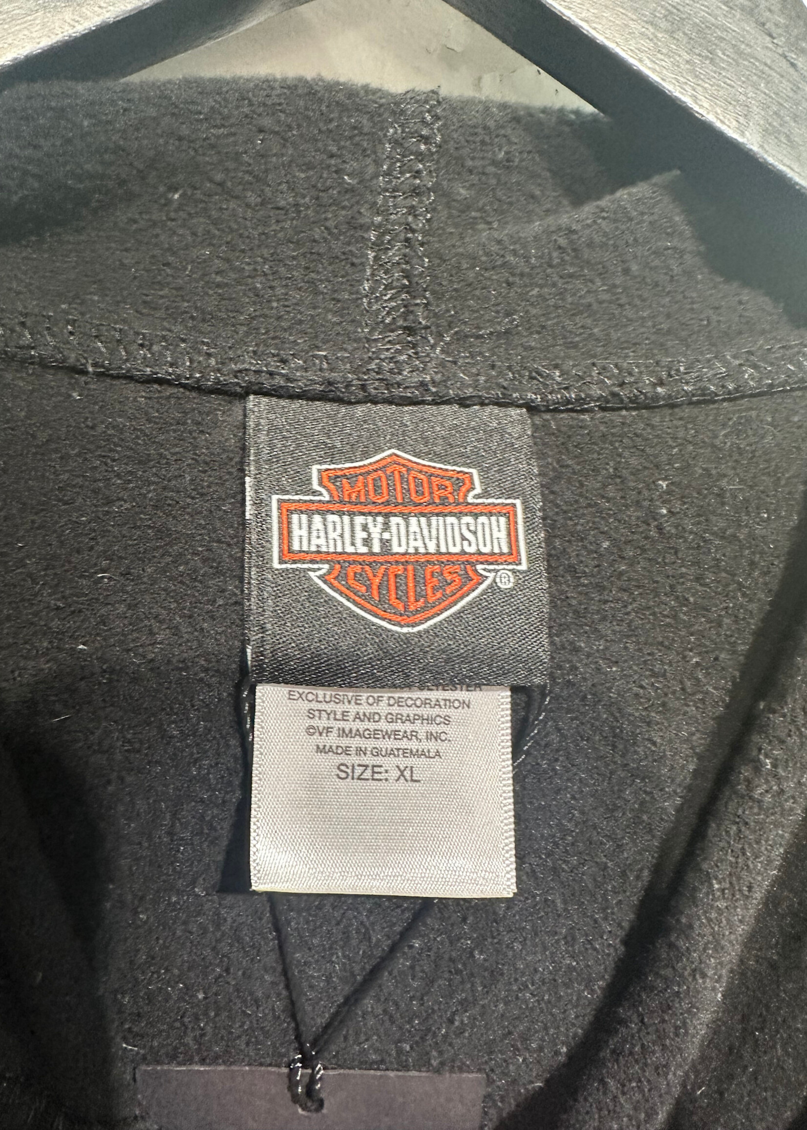 Harley Black Skull Jacket XL