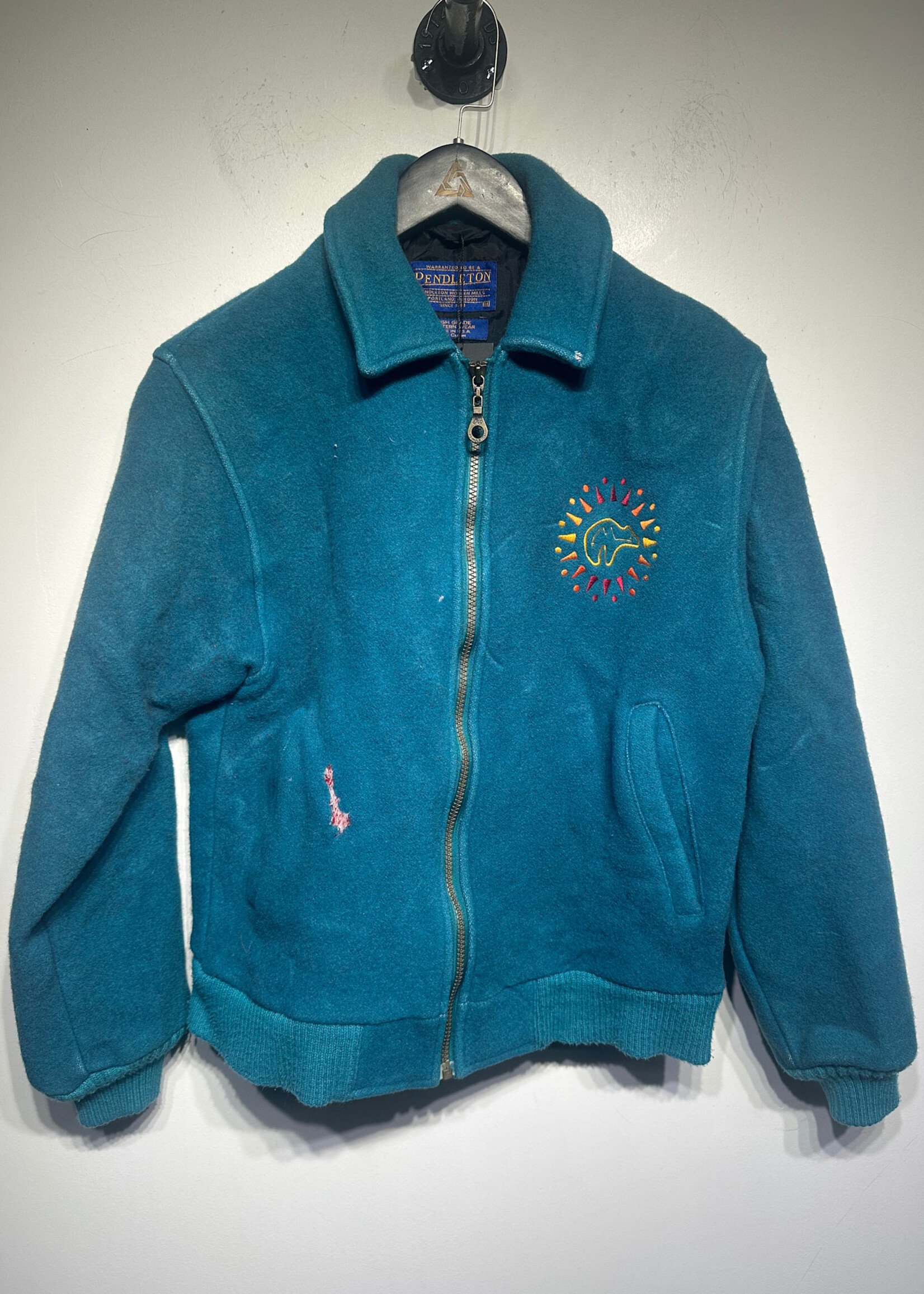 Pendleton Blue Jacket M As Is