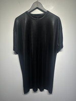 Allsaints Black Shimmer T-Shirt Dress M