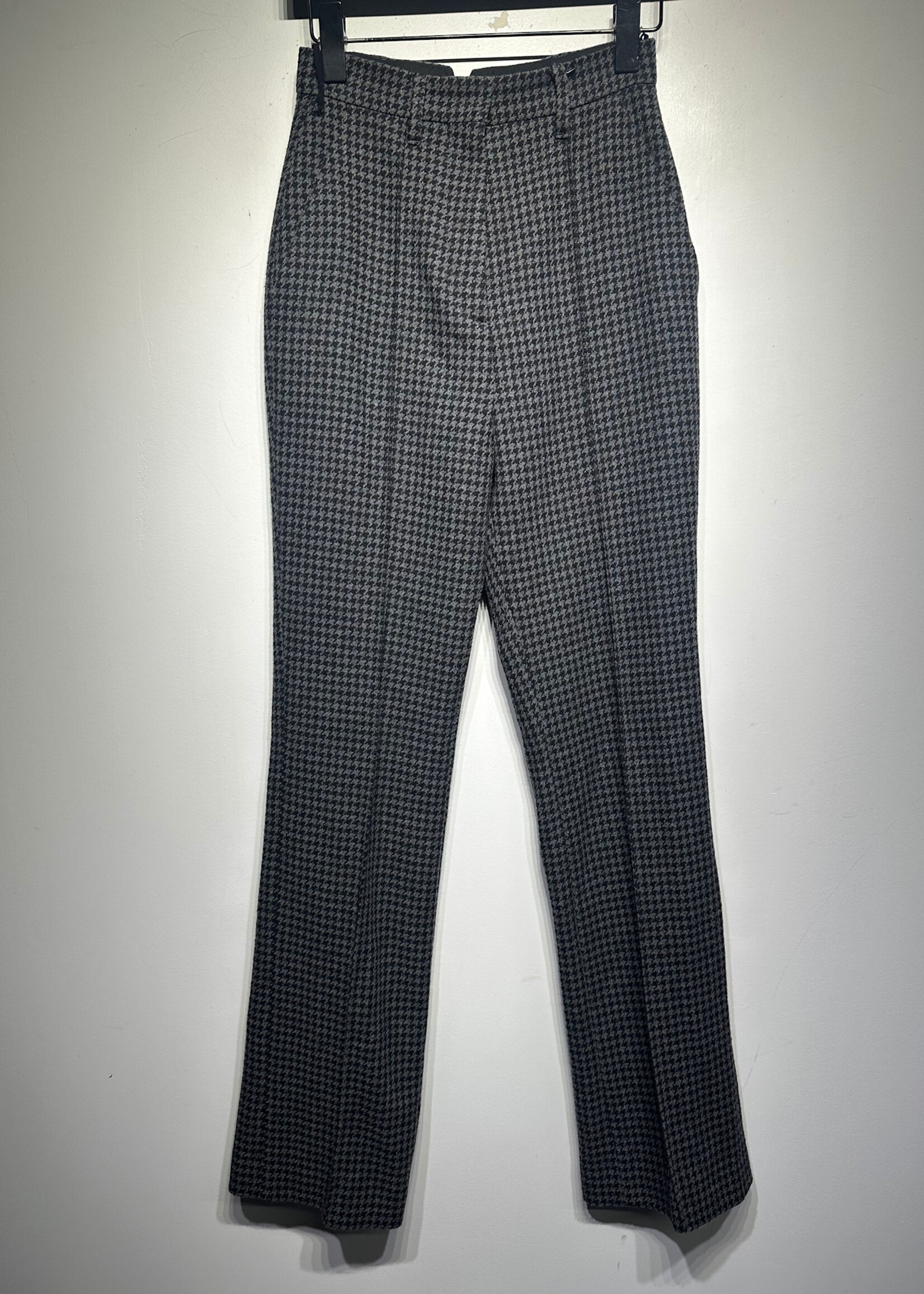 NANUSHKA BLACK HOUNSTOOTH PANTS 25