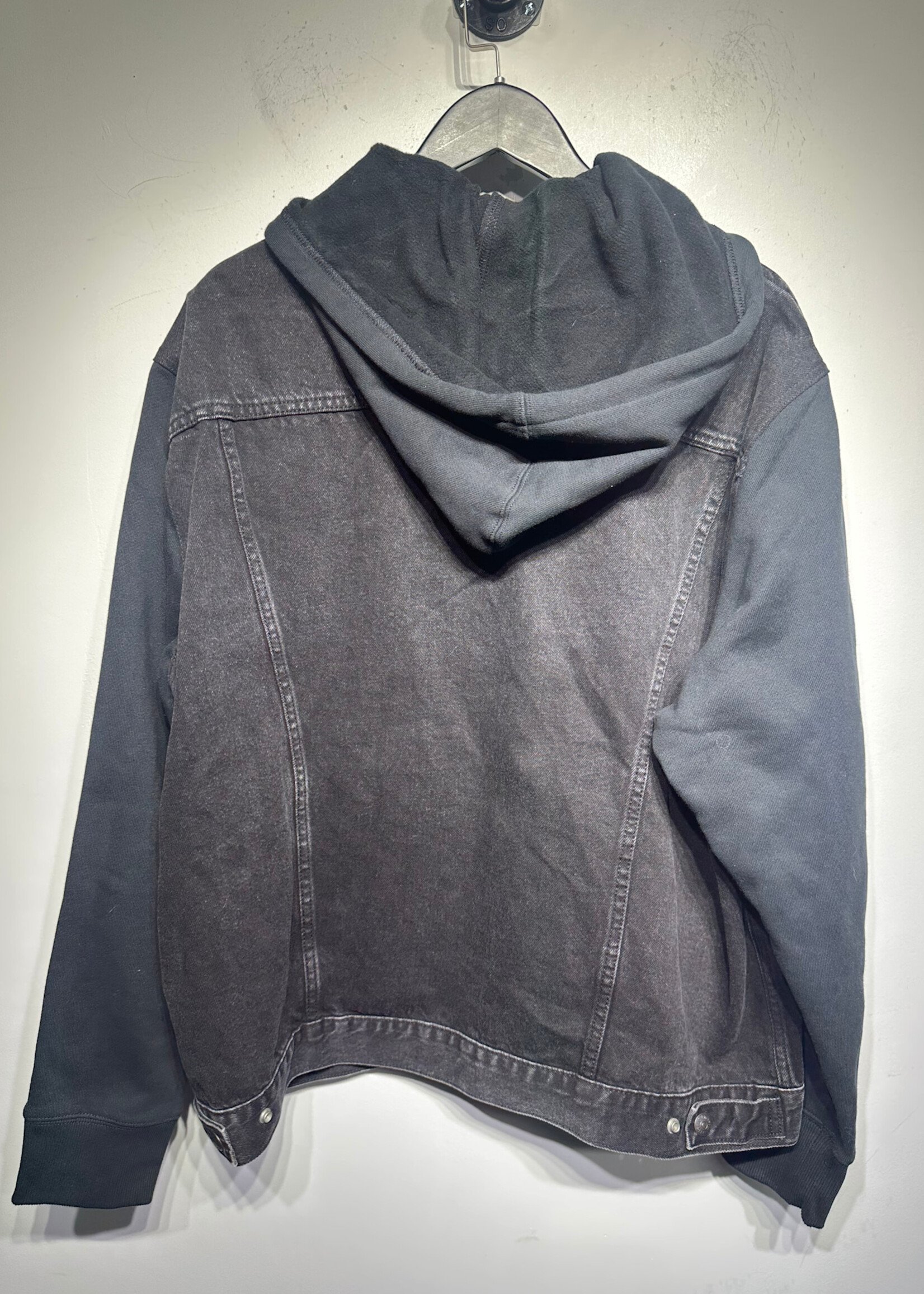 NWT Levis Hooded Denim Jacket XXL