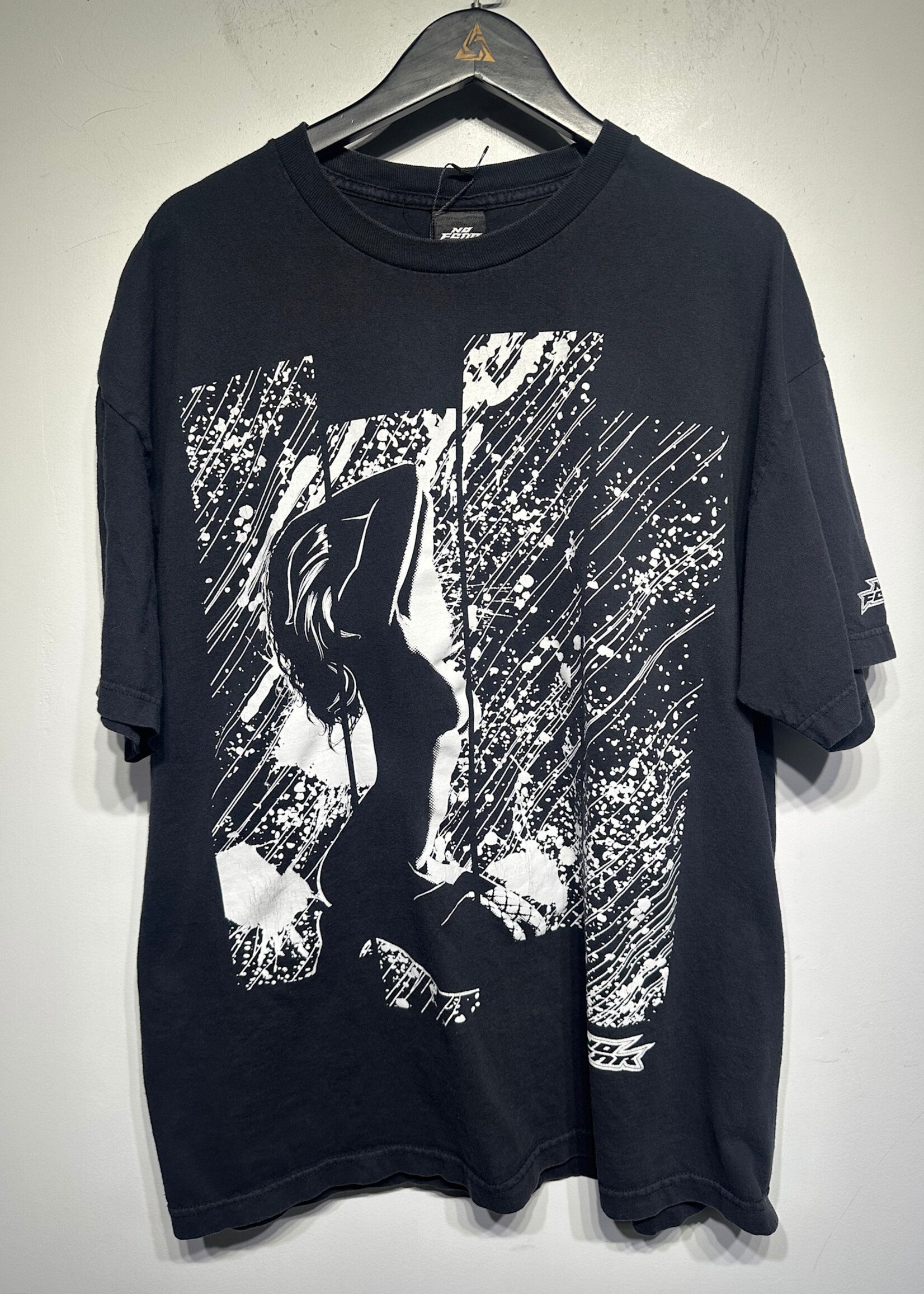 No Fear Lady Black/White Tee XL