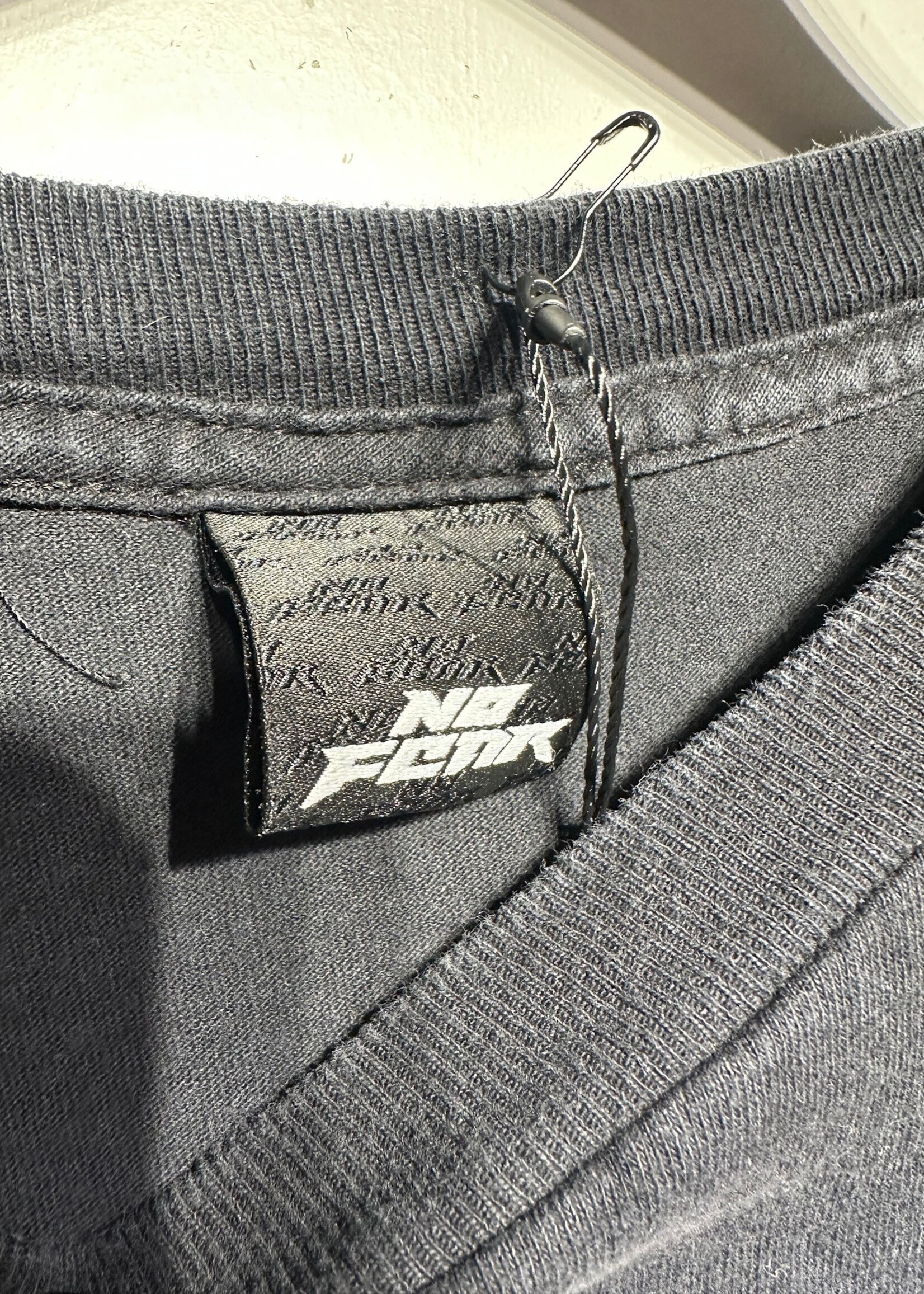 No Fear Lady Black/White Tee XL