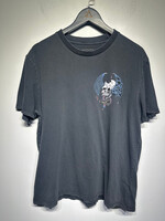 Allsaints Black Skull Wings Tee M