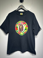 Bape Busy Works Black Circle Logo Tee XXL