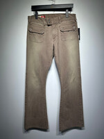 Guess Y2K Tan Brown Front Pocket Flare Pants 32