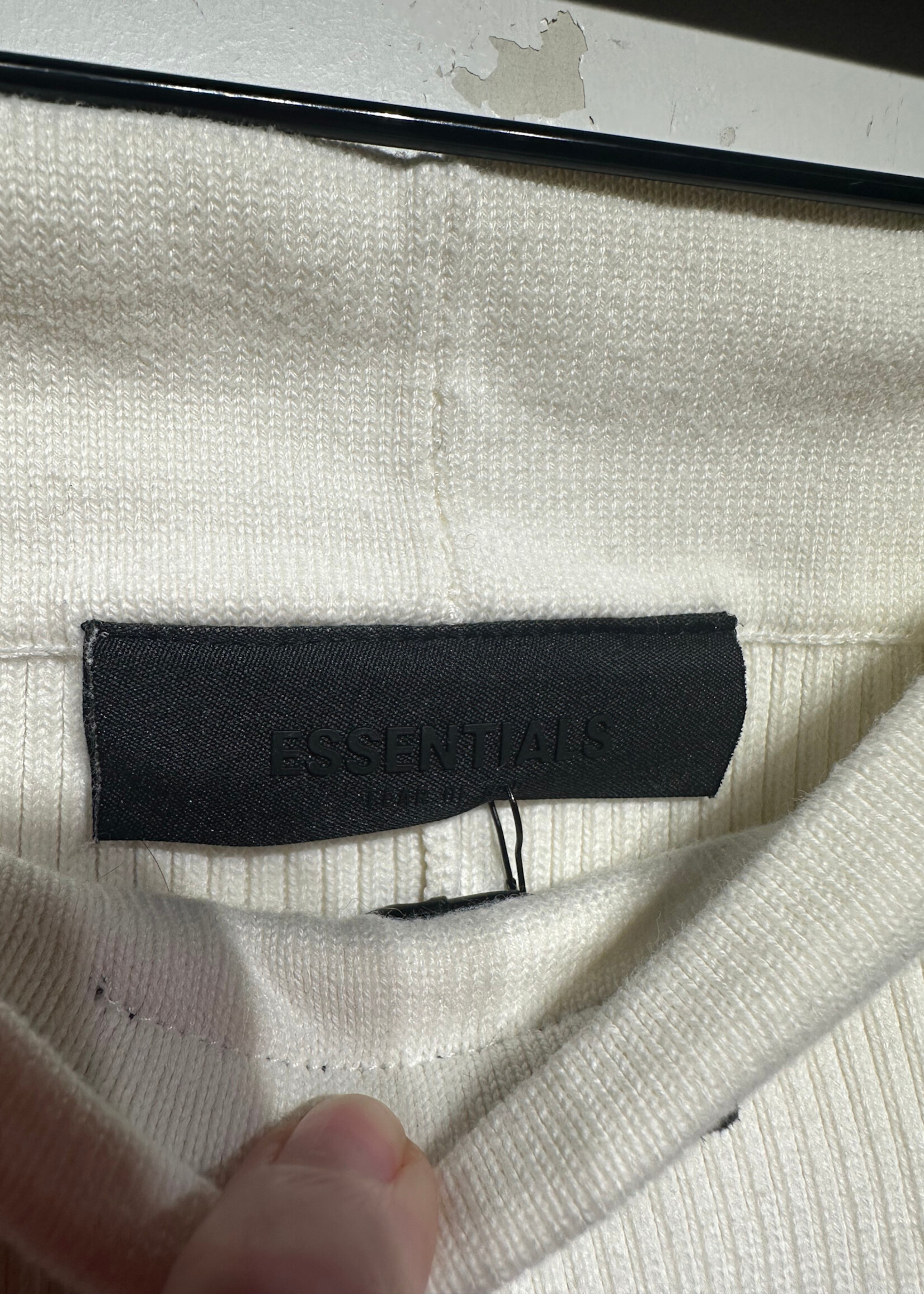 FOG Essentials White Ribbed Leggings 22-24