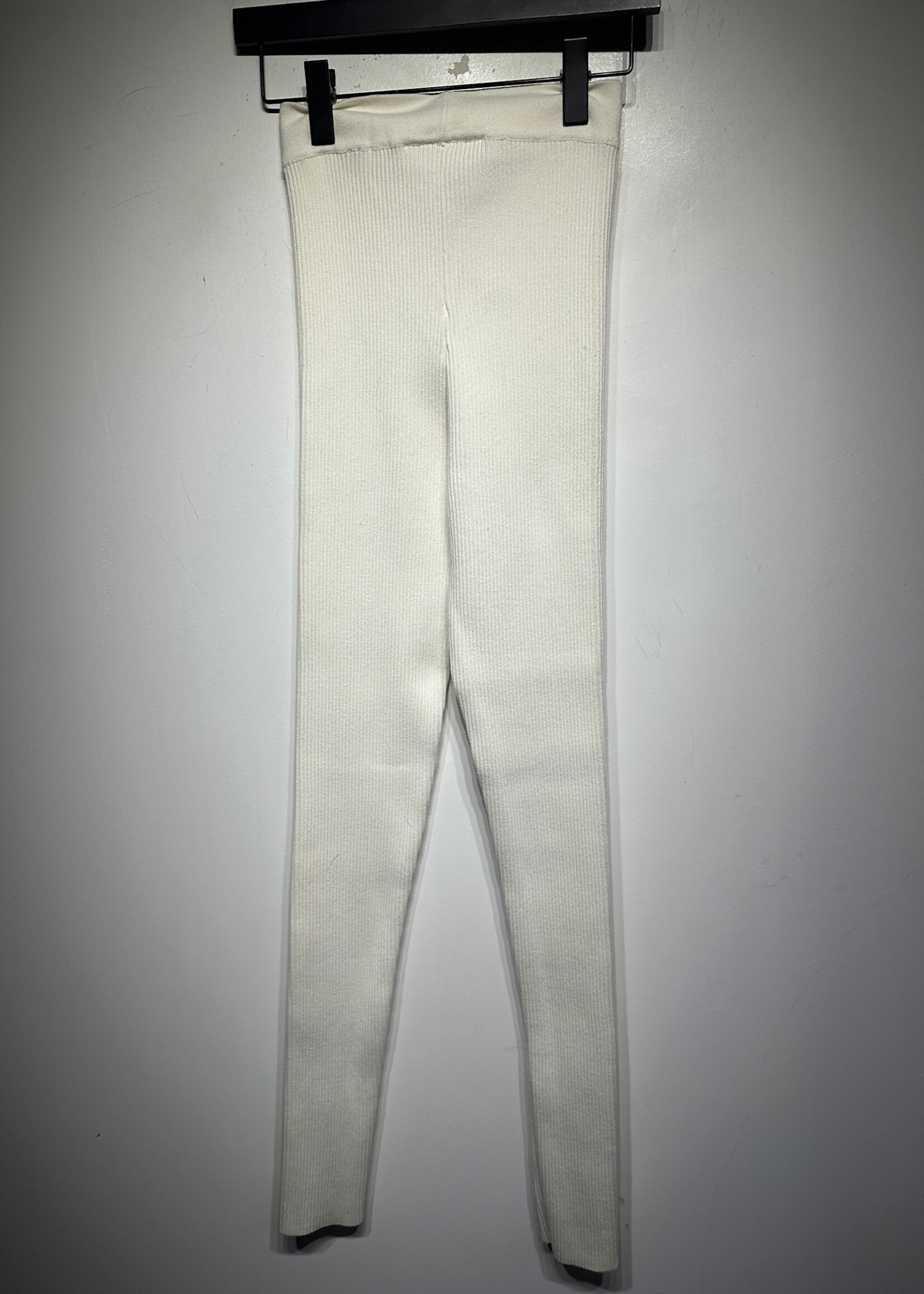 FOG Essentials White Ribbed Leggings 22-24