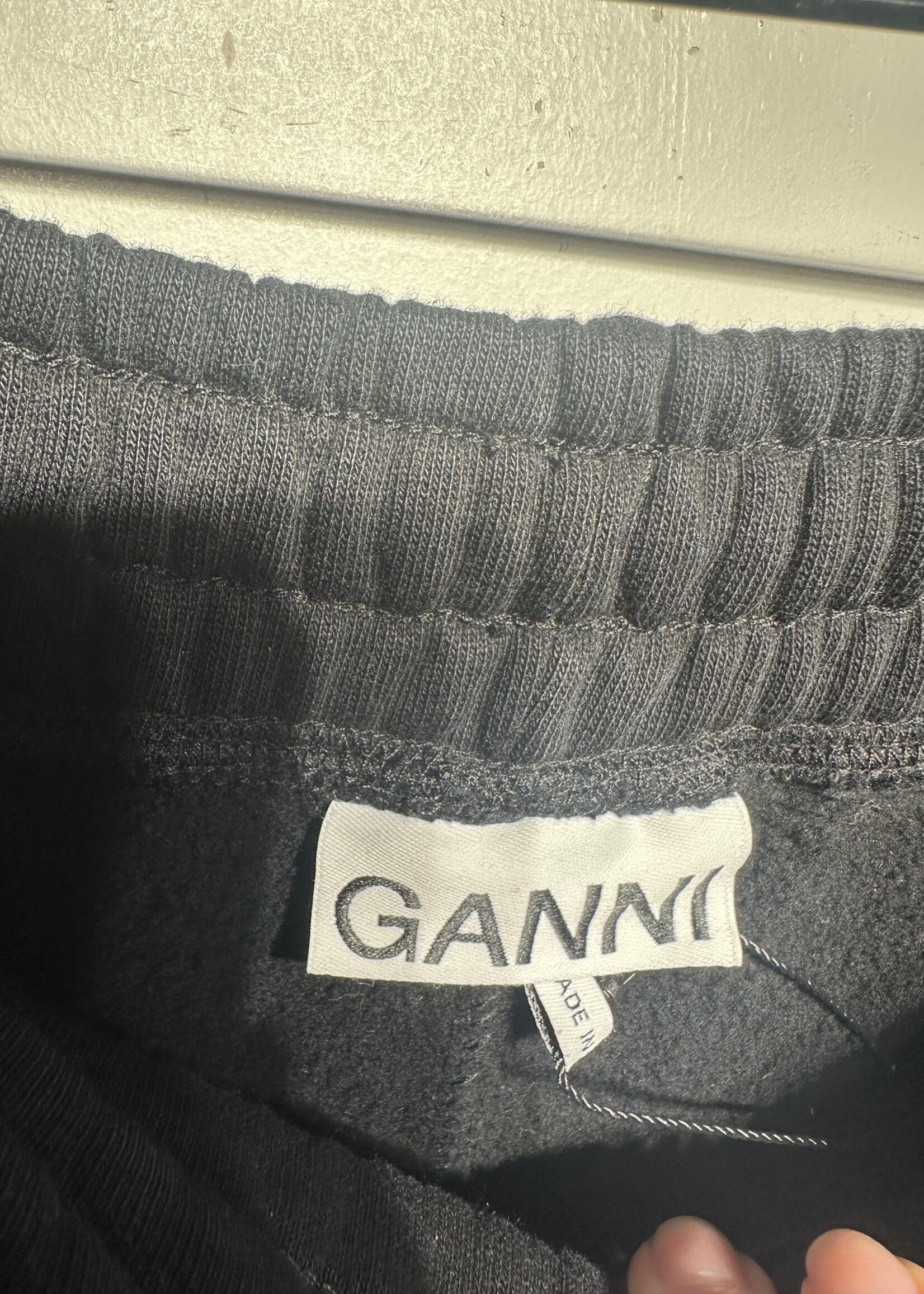 Ganni Black Software Isoli Pants 26-28