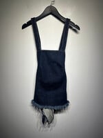 MARQUES ALMEIDA DENIM BACKLESS TOP FEM S