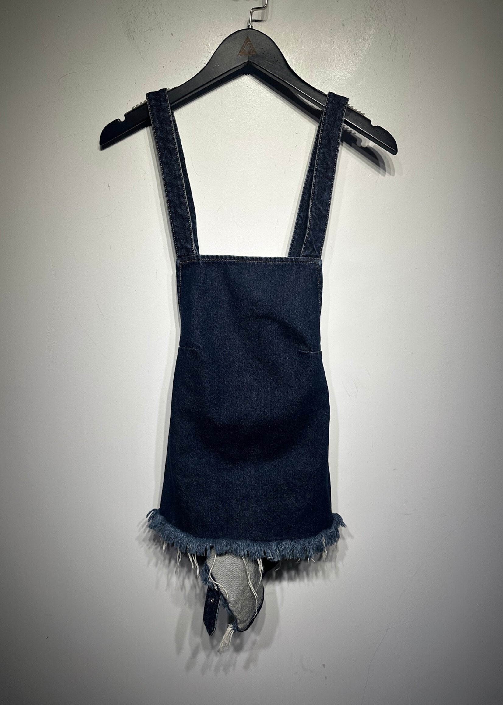 MARQUES ALMEIDA DENIM BACKLESS TOP FEM S