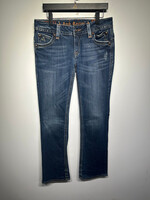 Rock Revival Y2K Mid Wash Bootcut Jeans Fem 32