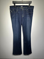 Rock & Republic Green Stitching Y2K Bootcut Jeans Fem 31