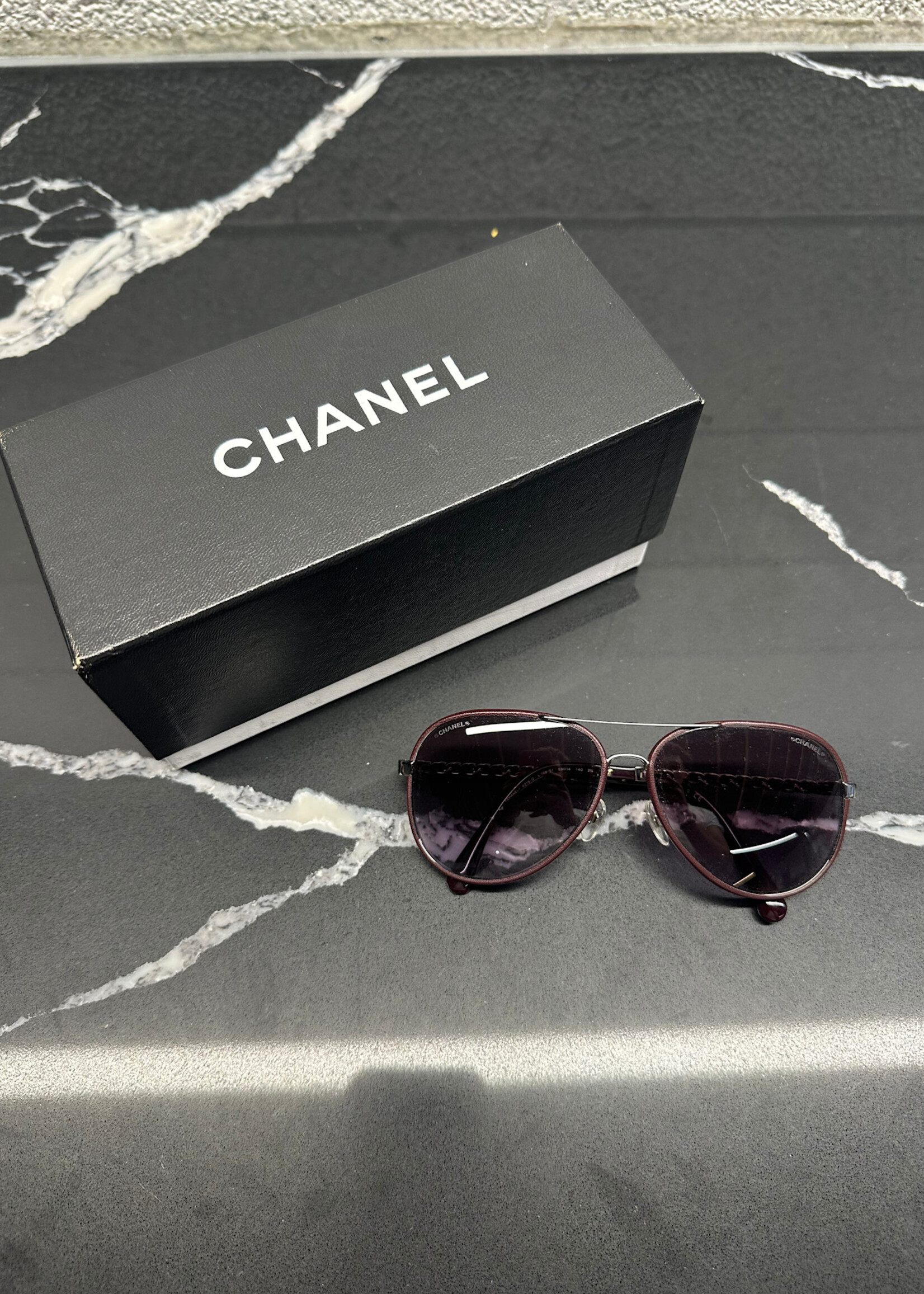 Chanel Polarized 4219Q Sunnies WITH CASE