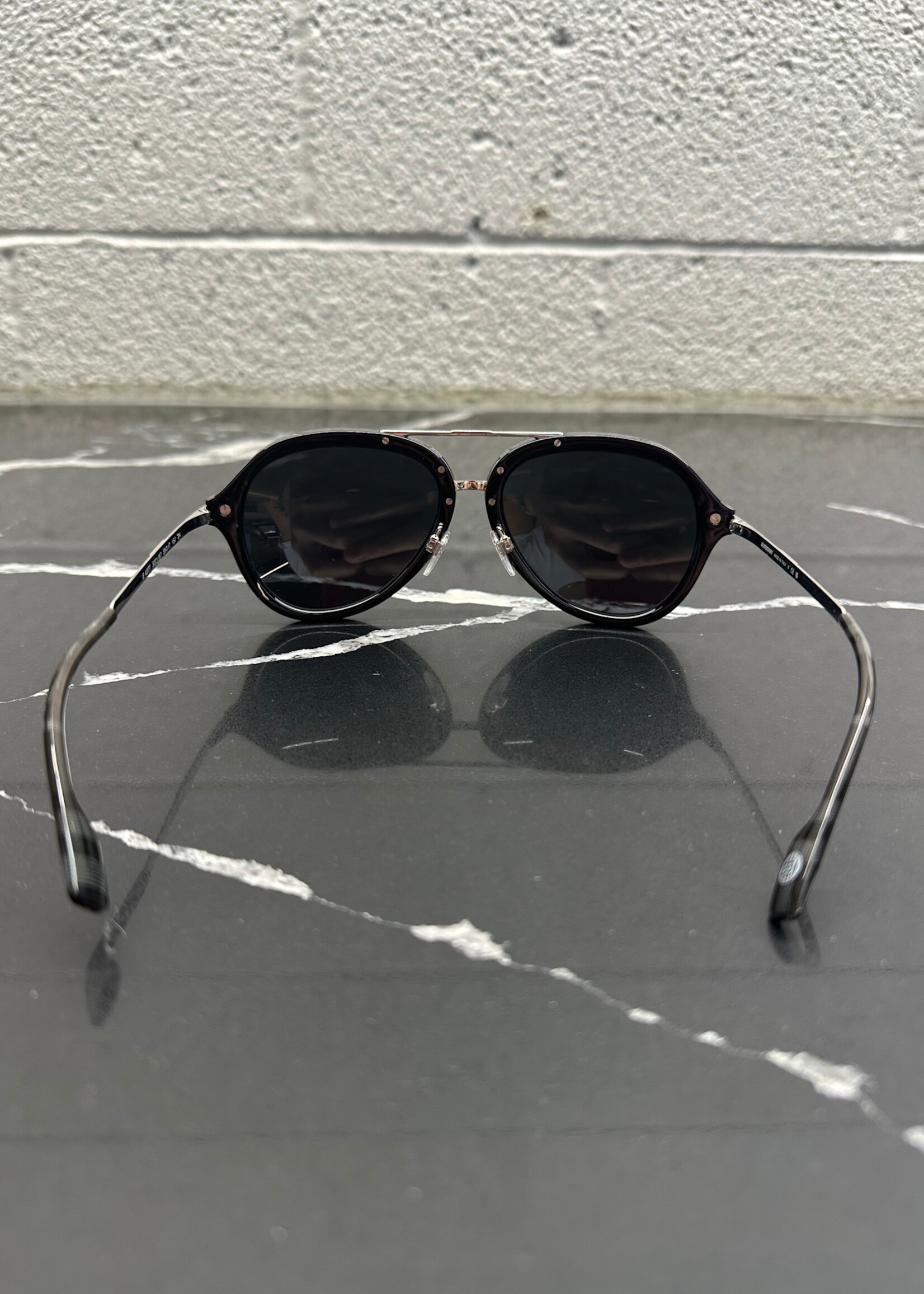 Burberry Black Aviators