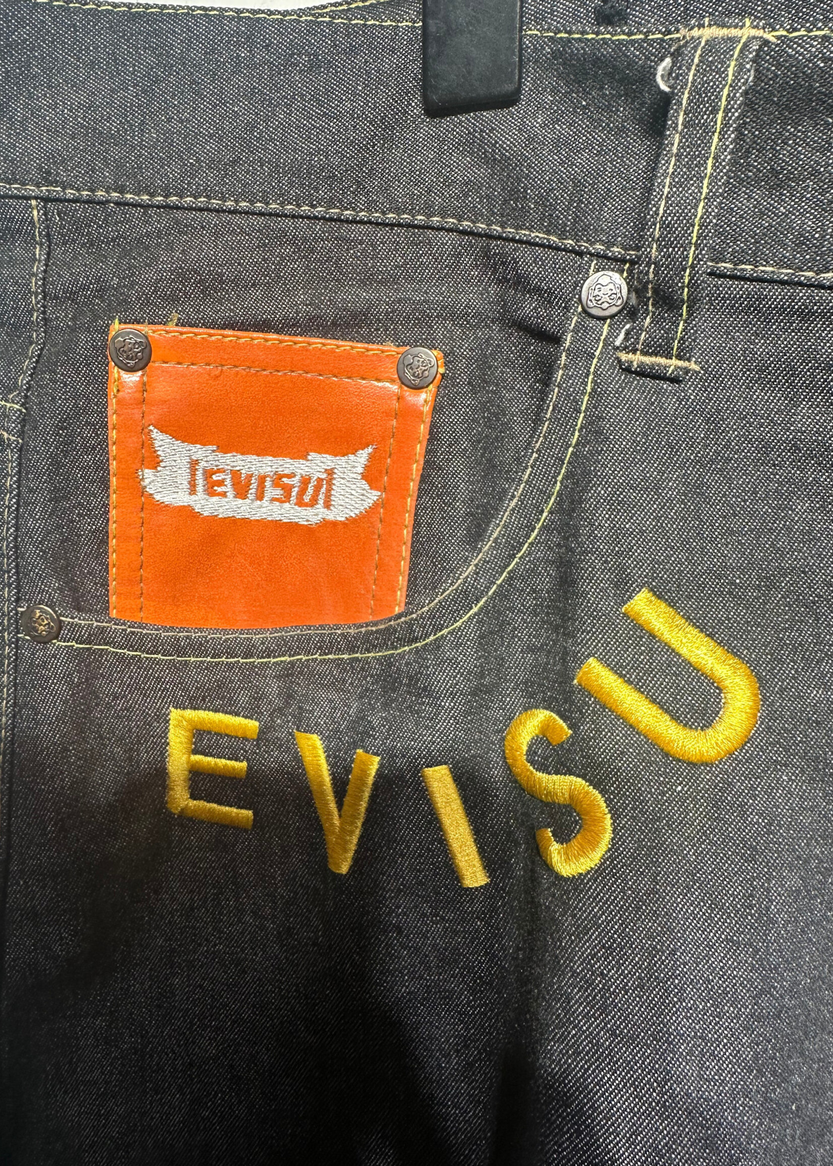 Evisu Front Pockets Grey Denim Masc 38