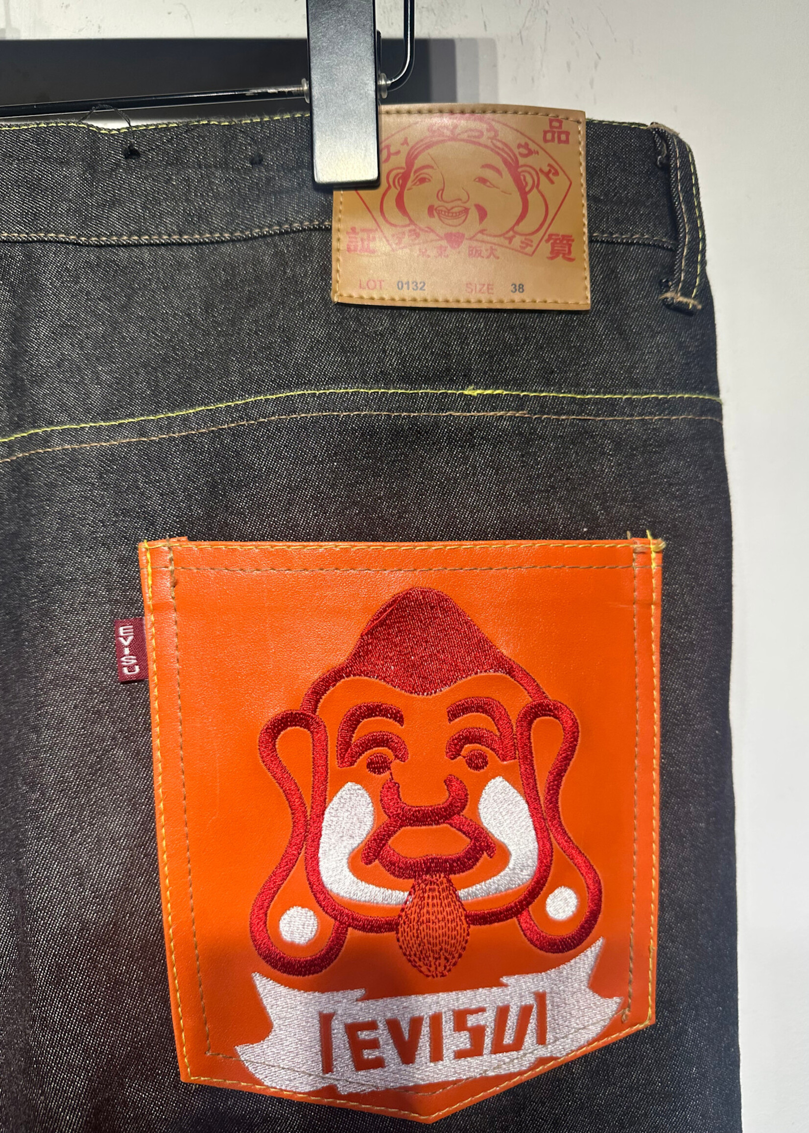 Evisu Front Pockets Grey Denim Masc 38