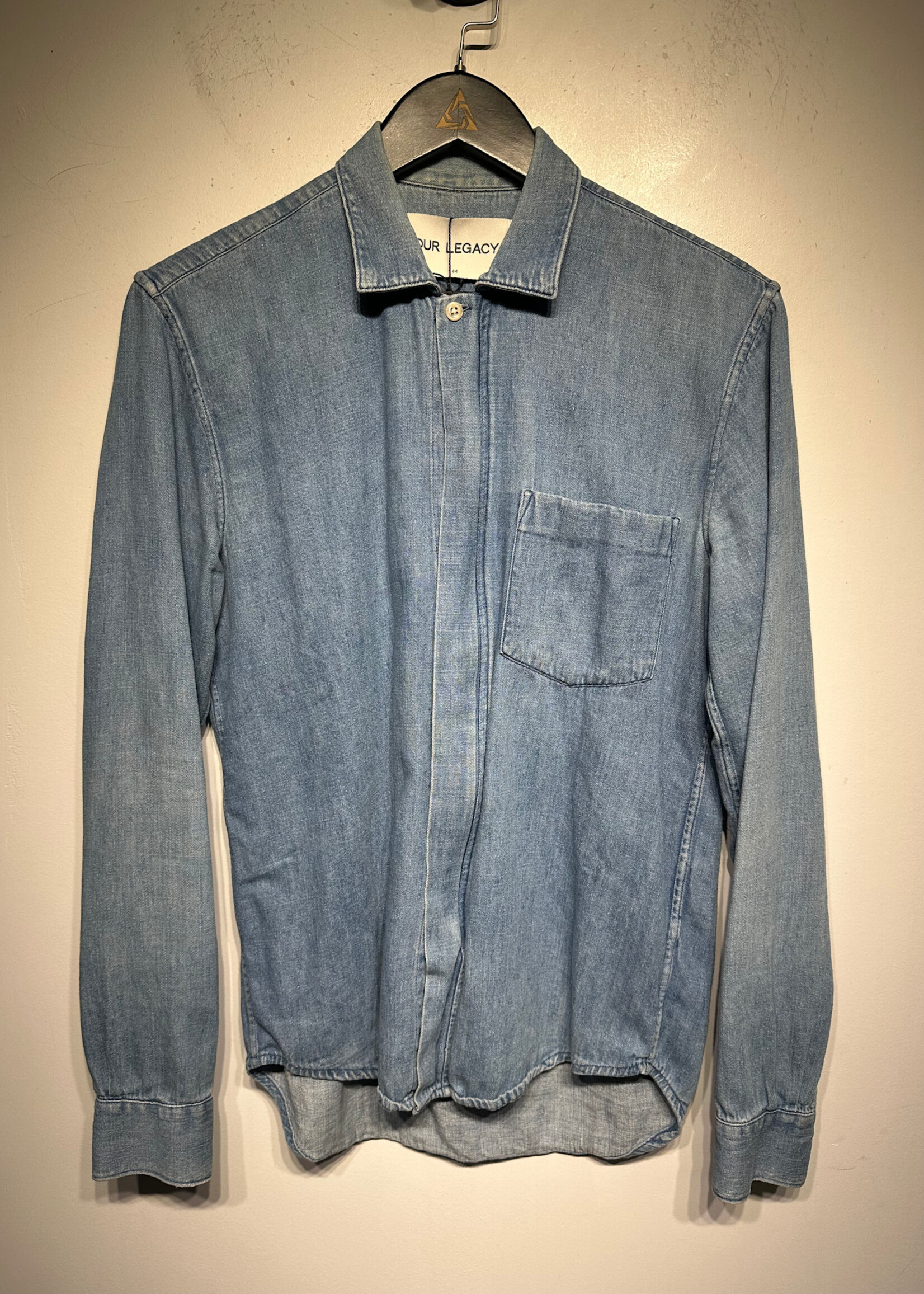 Our Legacy Denim Zip B/U LS Masc S