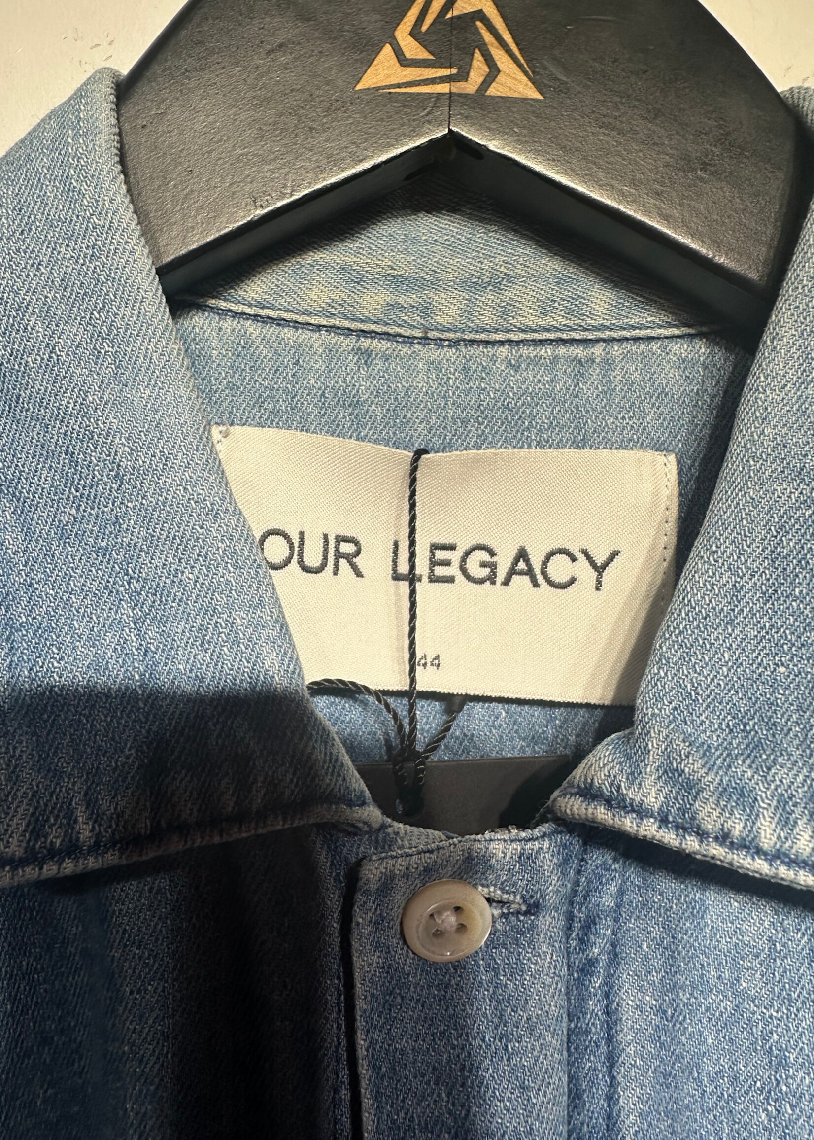 Our Legacy Denim Zip B/U LS Masc S