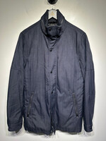 Guess 2010s Navy Blue Mid Length Jacket S