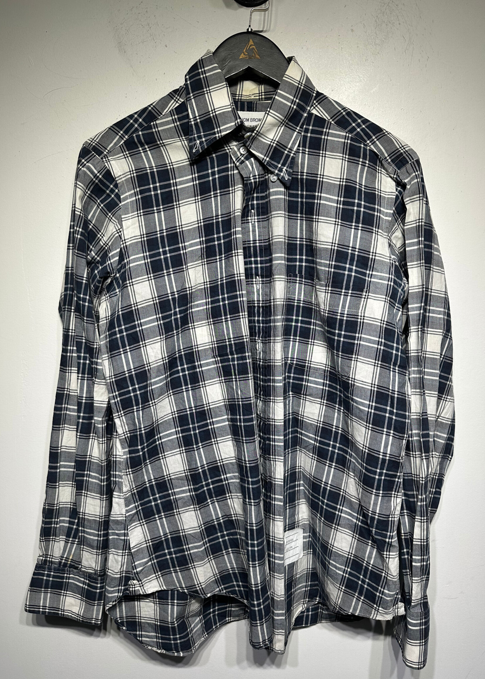 Thom Brown Blue Check BU M/L AS IS