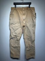 Carhartt Beige Distressed Double Knees Masc 38 AS IS