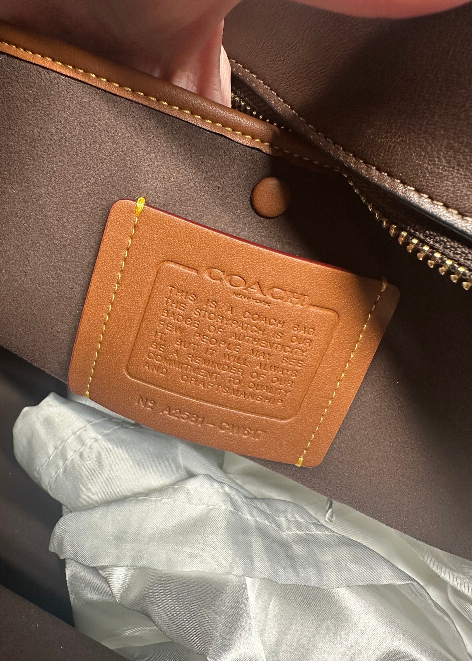 Coach Empire Carryall 48 Tote (Retail: $895)