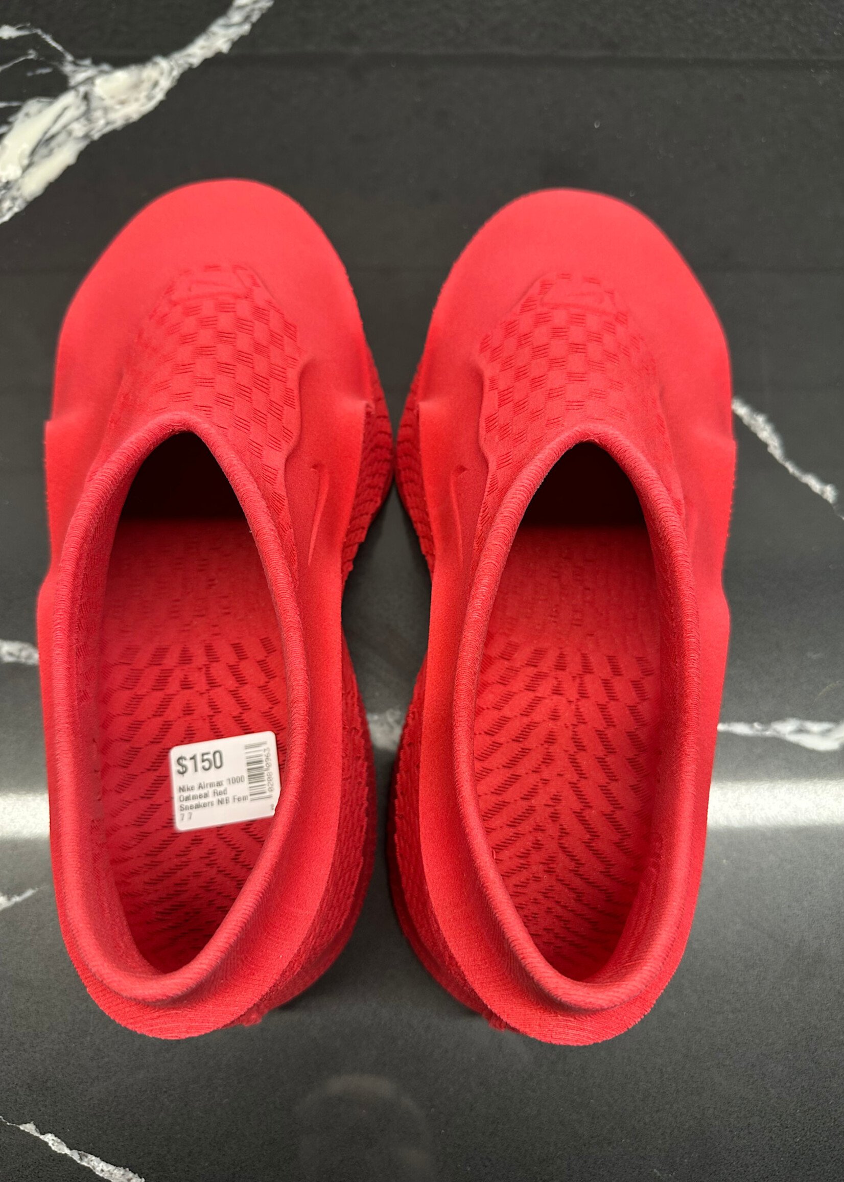 Nike Airmax 1000 Oatmeal Red Sneakers NIB Fem 7