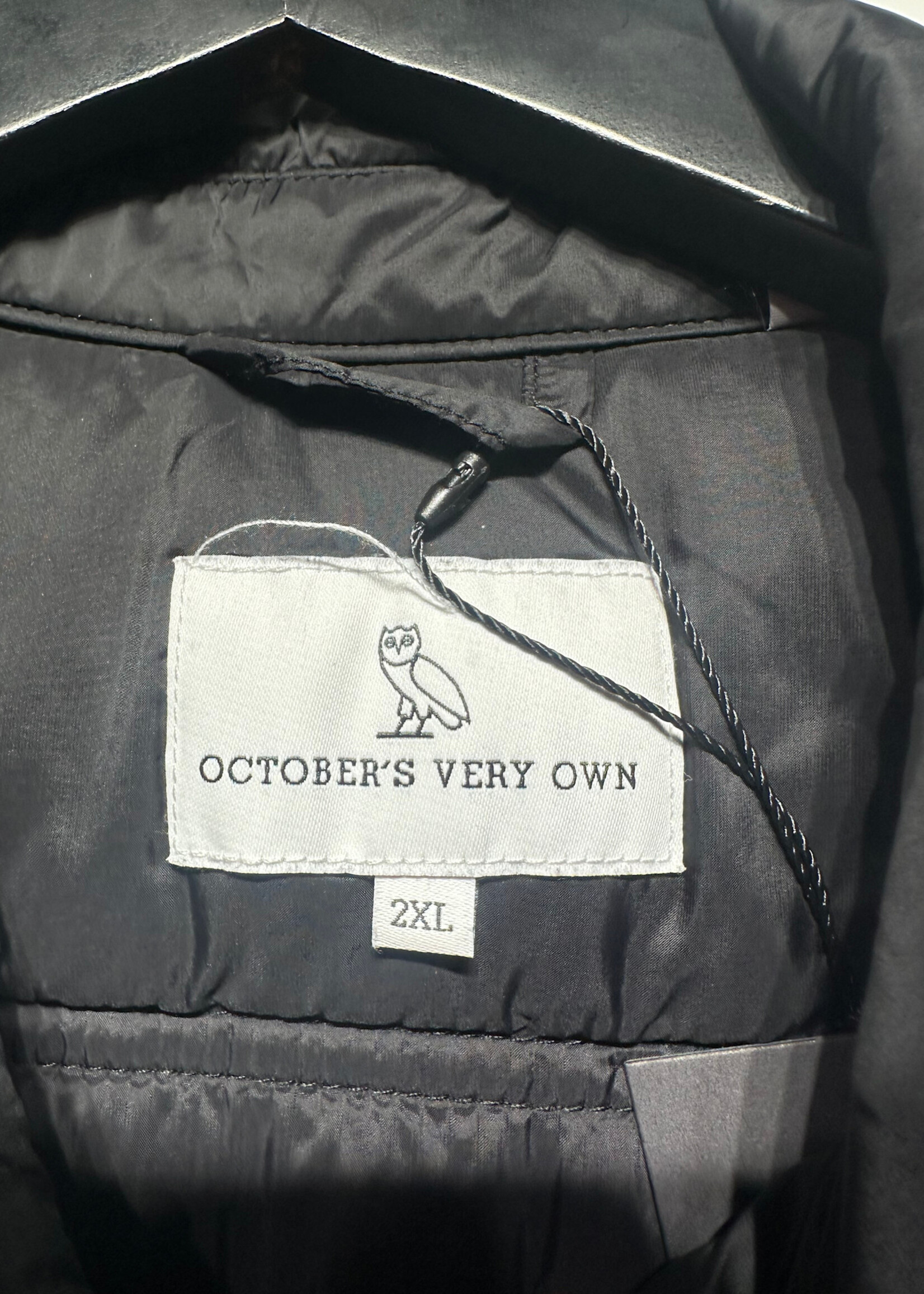 VOV BLACK PUFFER JACKET 2XL