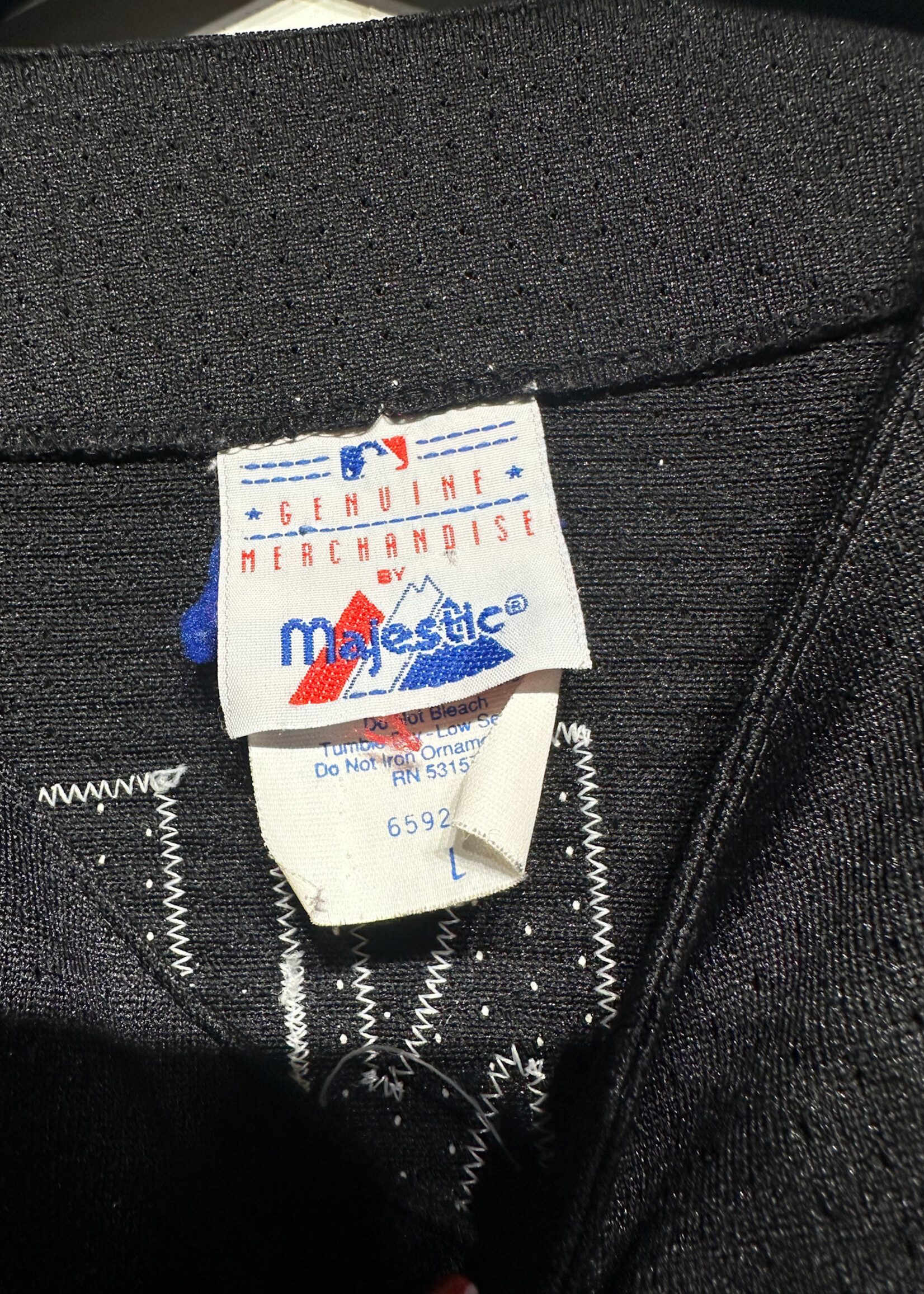 Giants Vintage Black Jersey L