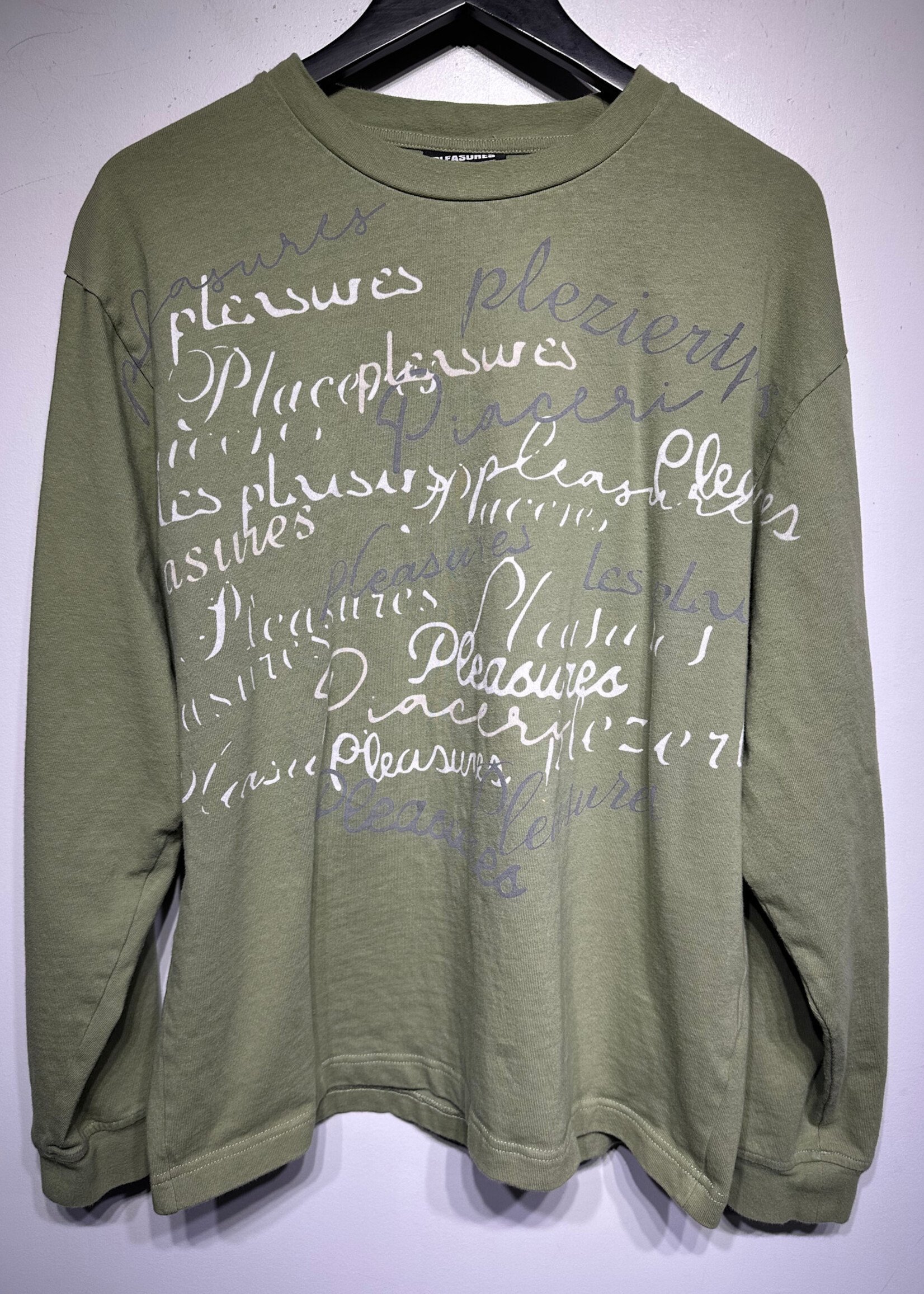 Pleasure Green Cursive LS L