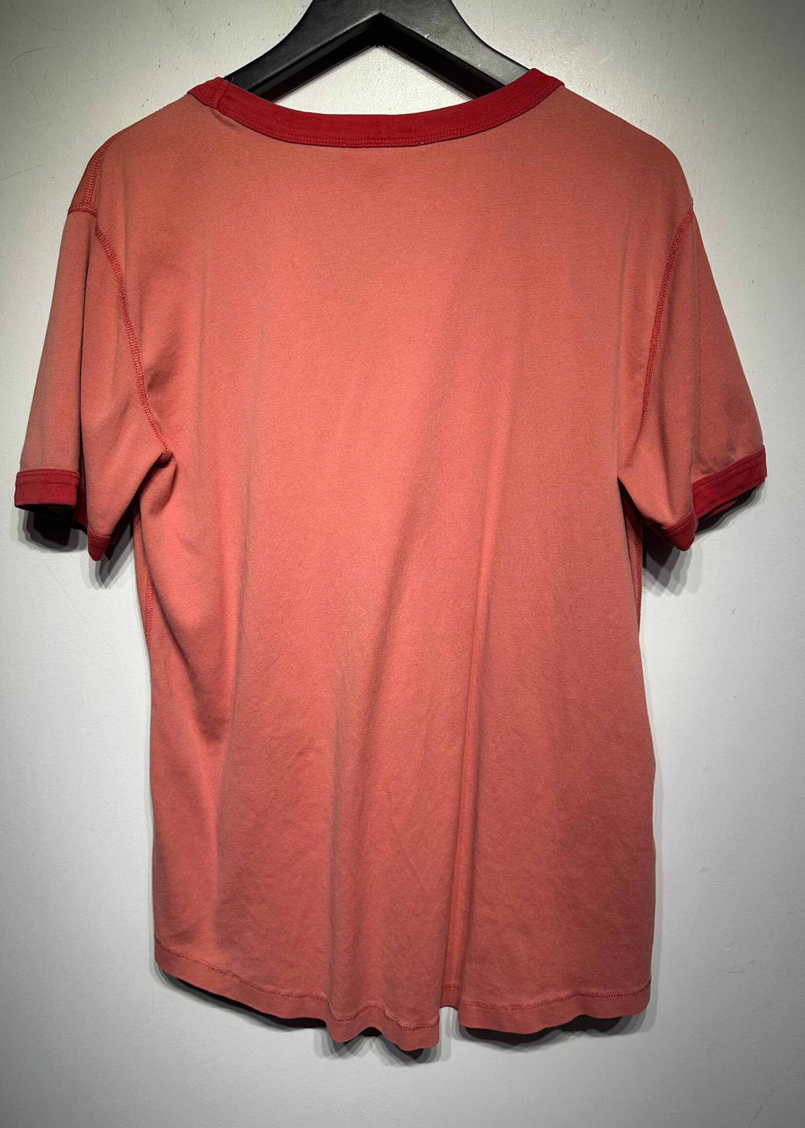 Helmut Lang Copyright Red Ringer Tee Masc L AS IS