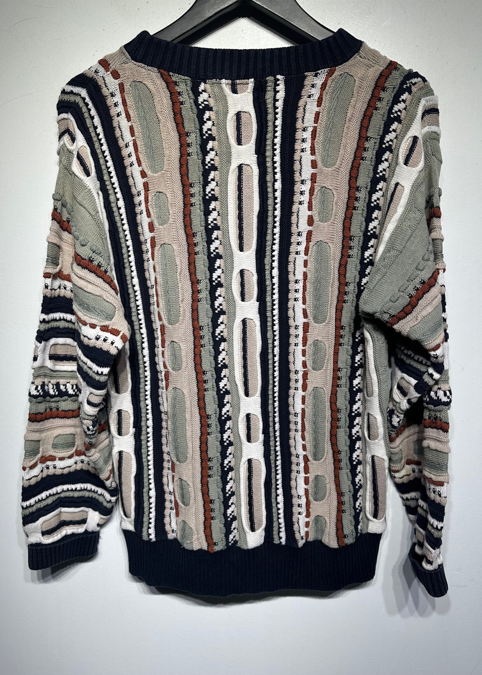 American Priority multi color knit sweater S