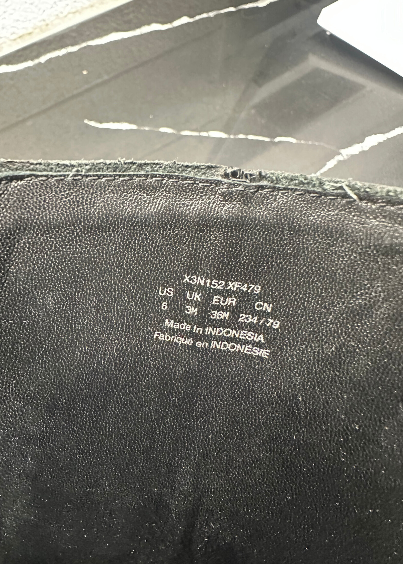 Emporio Armani Black Patent Boots 6