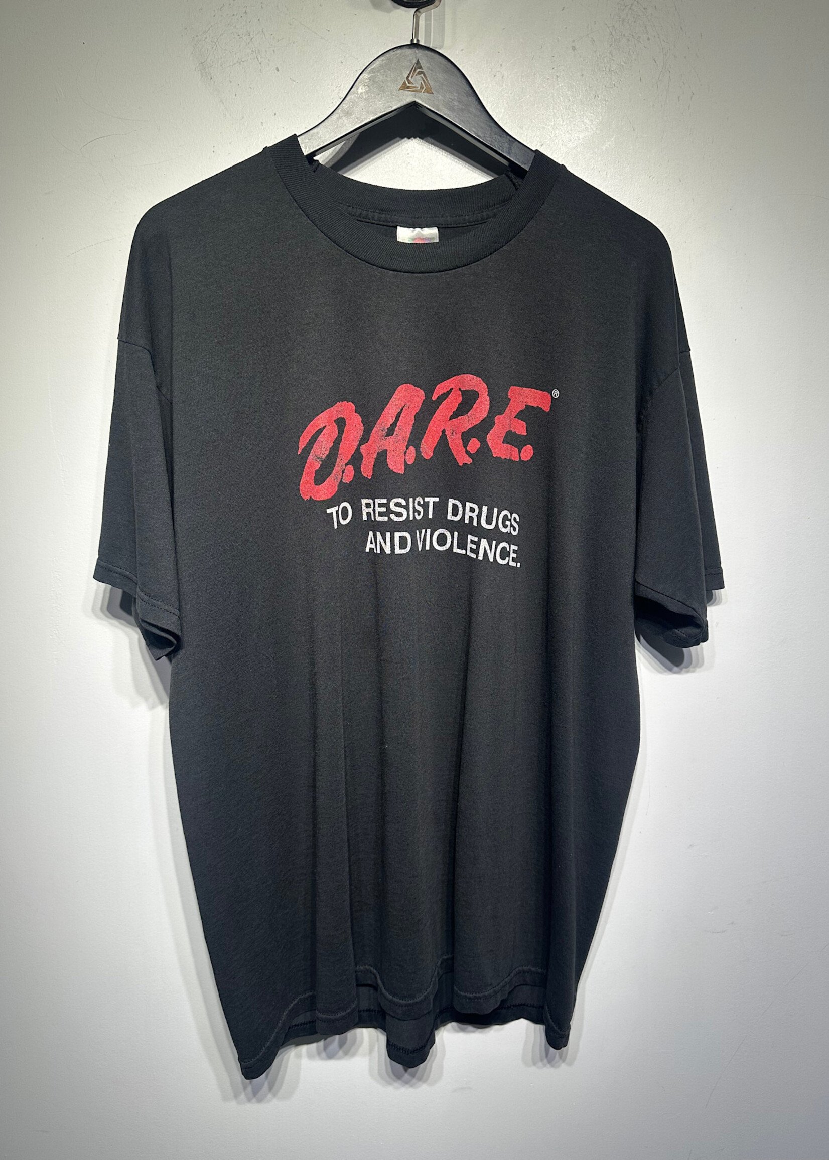 Vintage Dare Black Logo Tee XL