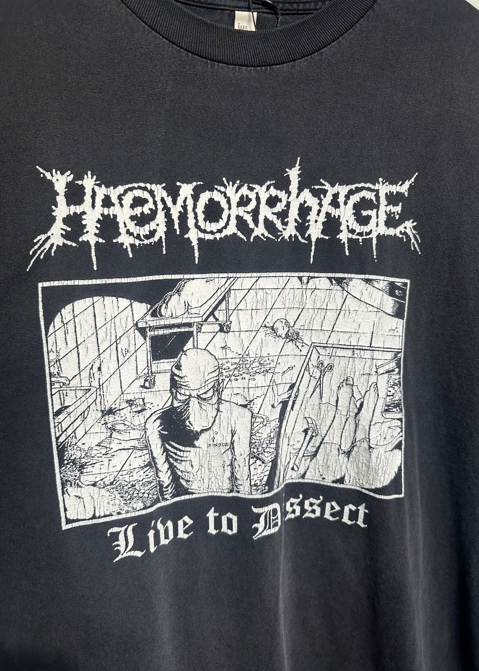 Hemmorage Surgery Black Tee XXL