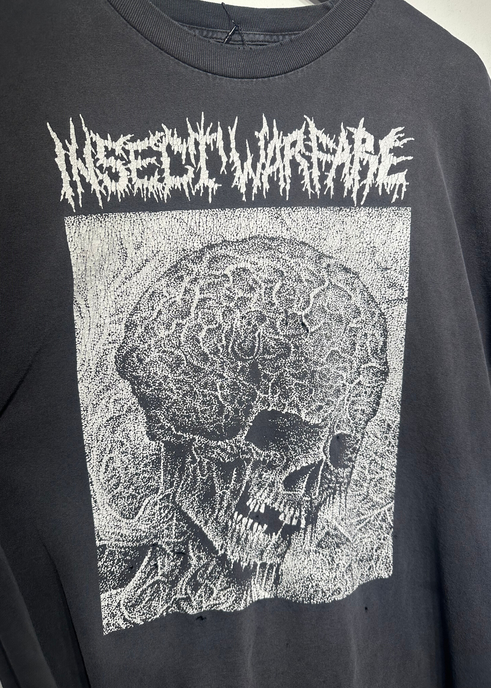 Insect Warfare Zombie Skeleton Black Tee XL