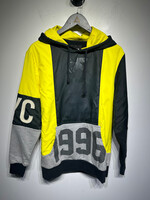 Kith x Pony Yellow Black Hoodie S