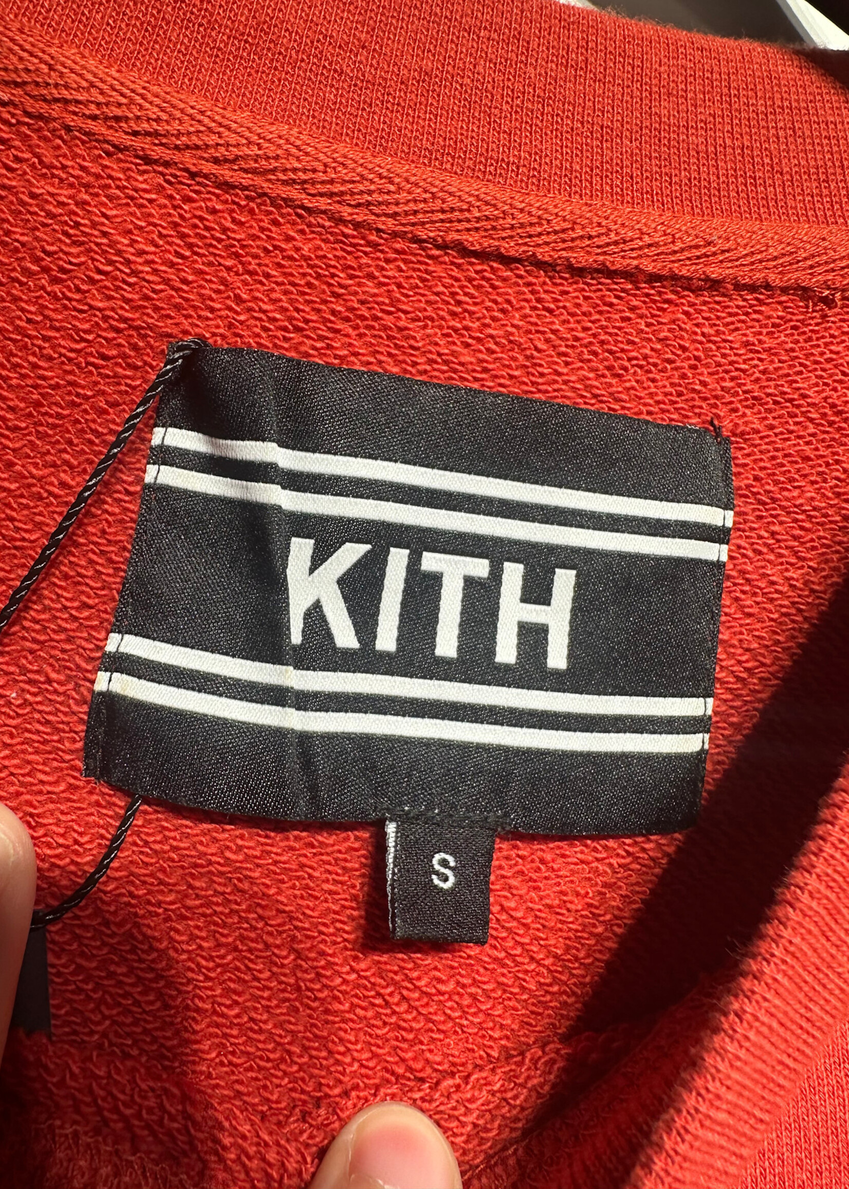 Kith Orange Blue US Sweater S