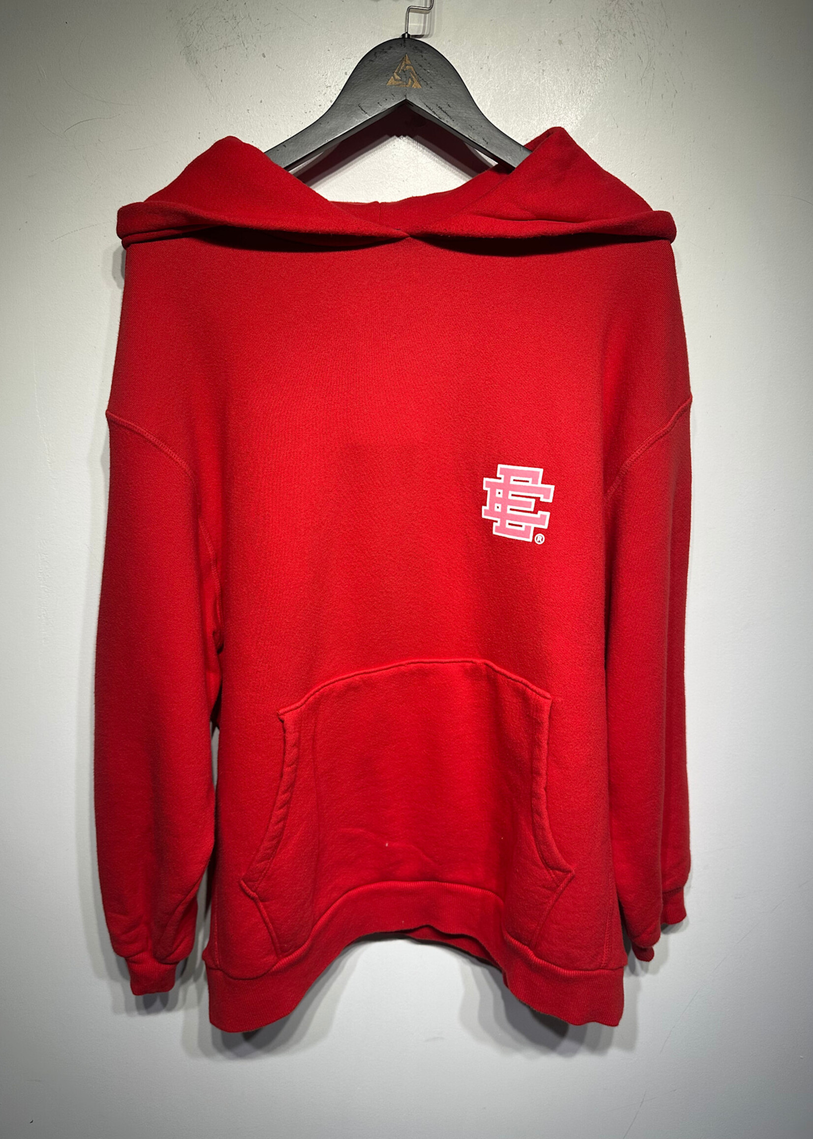 Eric Emanuel Red Logo Hoodie S
