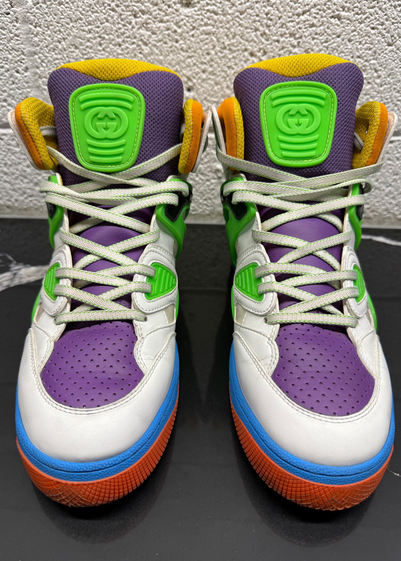 Gucci Rainbow Basket Sneakers Masc 9