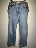 Fixed By Fox Light Wash Rework Chain Denim Fem 29