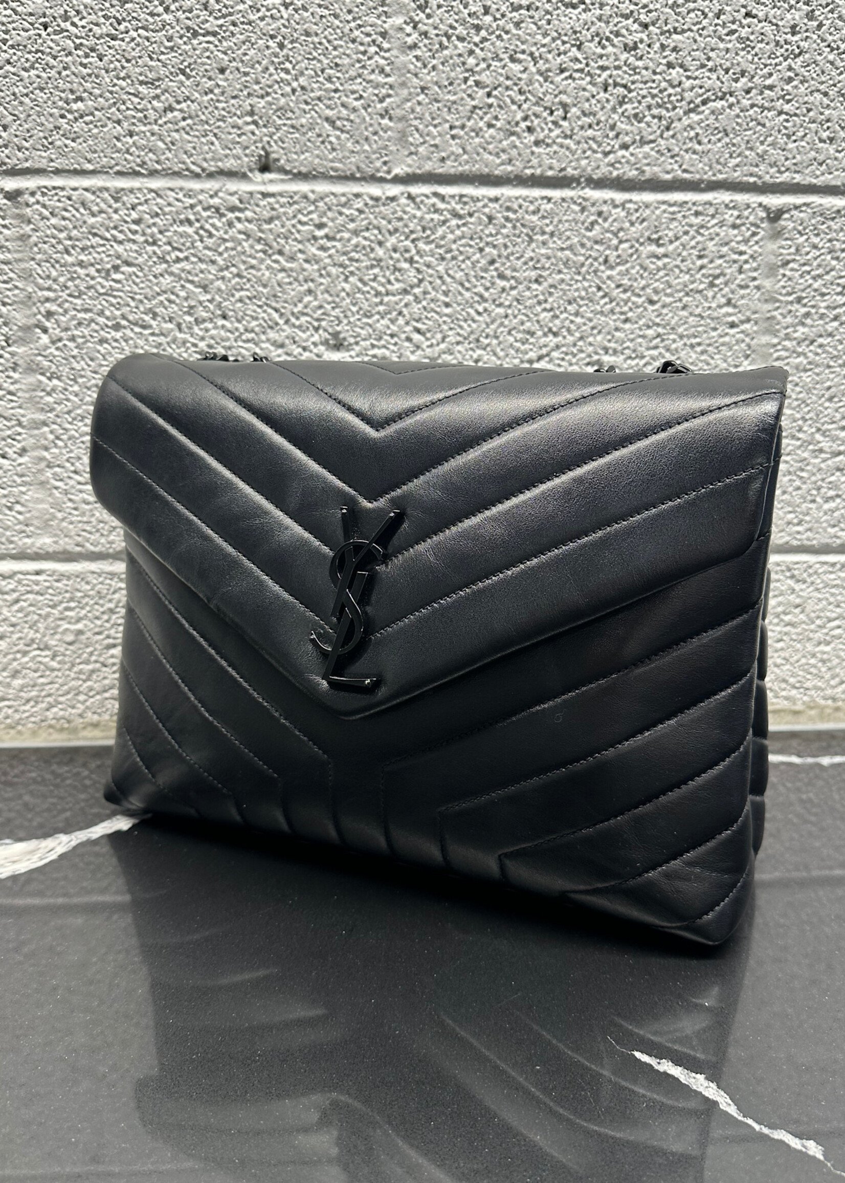 YSL Loulou Metelasse Quilted Leather Handbag