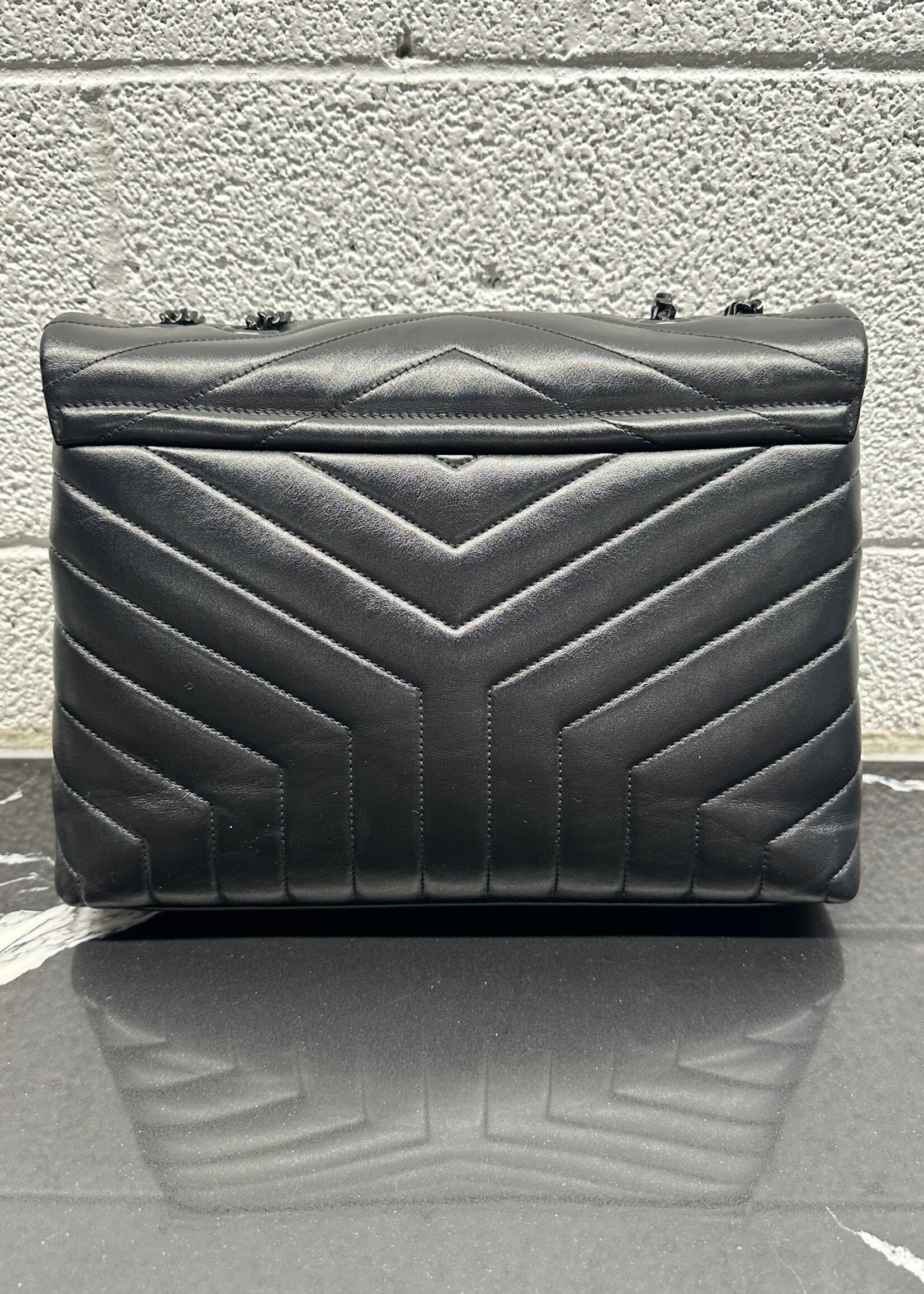 YSL Loulou Metelasse Quilted Leather Handbag