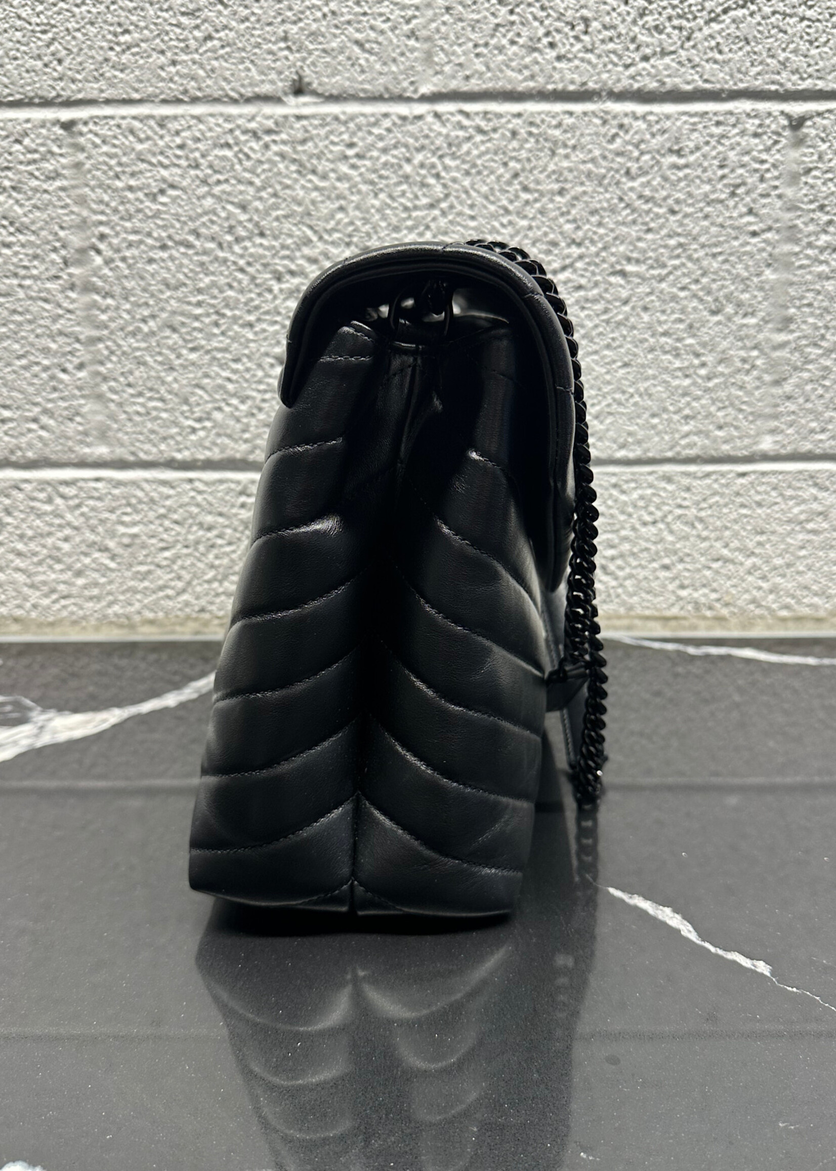 YSL Loulou Metelasse Quilted Leather Handbag