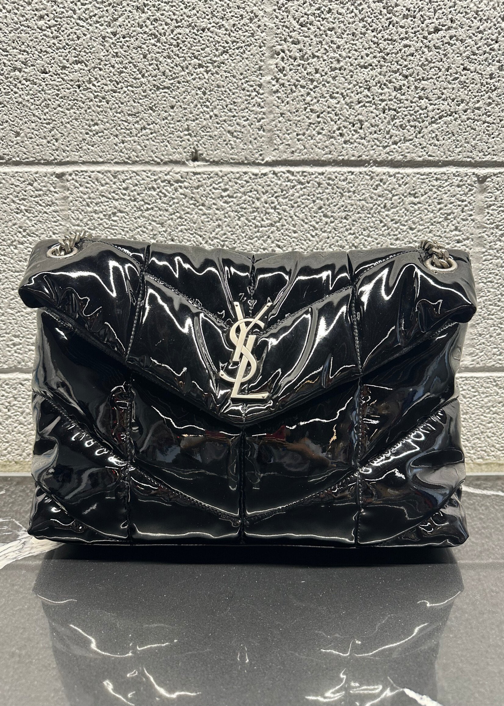 YSL Loulou Quilted Black Medium Shoulder Bag
